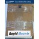Clearance Backing (tawny board) 30x40mm With Hinge, Singles