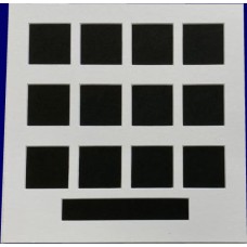 Packs of 12 Window 4x4cm Photo / Picture Mounts to fit 23x23cm IKEA frames Packs of 12 Window 4x4cm Photo / Picture Mounts to fit 23x23cm IKEA frames