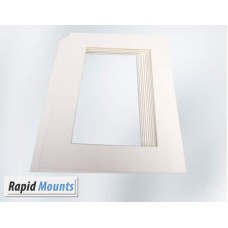 5 or 10 Packs of Photo and Picture Mounts 18x13cm frame 12x7cm  Window