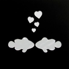 013 Heart Love Fish Mounts 